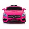 Mercedes SL65 Electric Ride-On Car LCD Pink