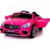 Mercedes SL65 Electric Ride-On Car LCD Pink