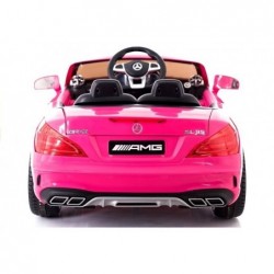 Mercedes SL65 Electric Ride-On Car LCD Pink