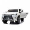 Lexus DK-LX570 White LCD - Electric Ride On Car