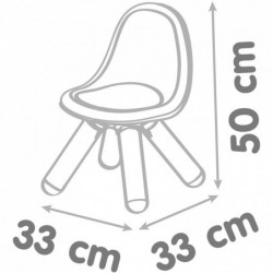 SMOBY Garden Chair with Backrest for Green Room