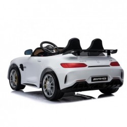 HL289 Mercedes GTR Electric Ride-On Car - White