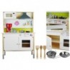 Wooden Kitchen Meggie White - With Accessories