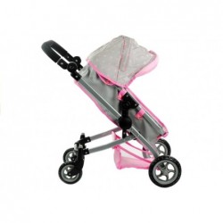 2in1 Doll Bogie and Stroller Alice - Grey