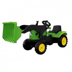 Herman Tractor Green - With Trailer and Bucket 165 cm