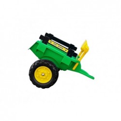 Herman Tractor Green - With Trailer and Bucket 165 cm