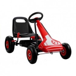 Go-Cart Speed Red - Pumped Wheels With Hand Break