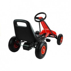 Go-Cart Speed Red - Pumped Wheels With Hand Break