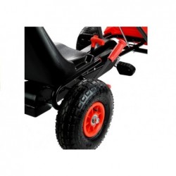 Go-Cart Speed Red - Pumped Wheels With Hand Break