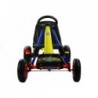 Go-Cart Turbo Yellow - Pumped Wheels With Hand Break