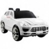 QLS8588 Electric Ride On Car- White