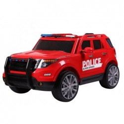 CH9935 Police Car Red - Electric Ride On Car