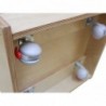Cabinet for storing Masterkidz Educational Plates and Games 10 Pieces