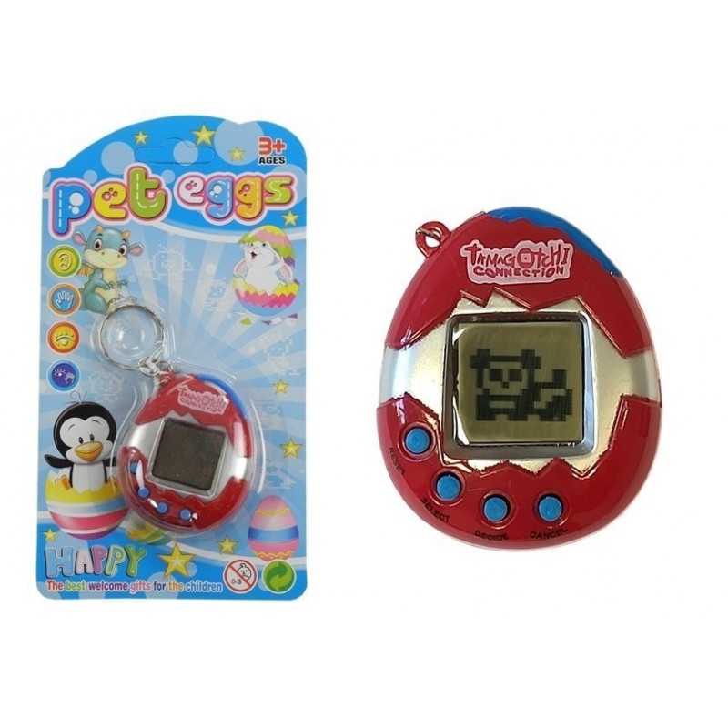 Electronic Animal Tamagotchi Egg Red