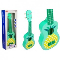 Ukulele Miniature Guitar Green Pineapple Pattern 53 cm