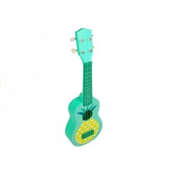 Ukulele Miniature Guitar Green Pineapple Pattern 53 cm