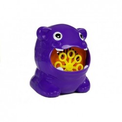 Soap Bubbles Rotating Machine Purple Hippo