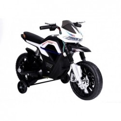 JT5158 Electric Ride-On Motorbike - White