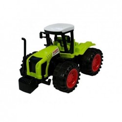 Set of Vehicle Farmer Tractor