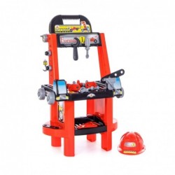 Meistrimeeste komplekt "Supermehaanik" + tööriistakomplekt ehitusplokid "Inventor" Polesie