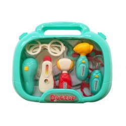 Medical Kit in a Turquoise Suitcase Little doctor