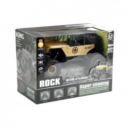 R/C Monster Car Jeep 1:18 Gold