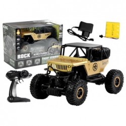 R/C Monster Car Jeep 1:18 Gold