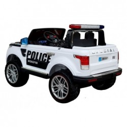 Electric Ride-On Car Police XMX601 White