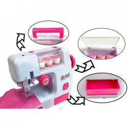 Children's sewing machine with accessories