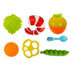 Orange kitchen for children with Steam 38 elements