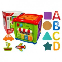 Interactive Cube Piano Sortierer Learning letters