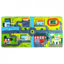 Educational Mat Soft City Map with Cars