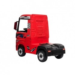 Electric Ride-On Car Mercedes Actros Red Painted