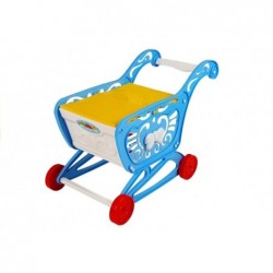 Blue Trolley with Cash Register + Accesories 40 pcs