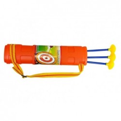 Toy Sports Bow on a Stand with a Target and a Quiver