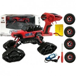 Offroad R/C Jeep Car 4x4 Red