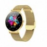 Women's smartwatch Alexa Lux Gold + pink strap