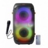 Esperanza EP156 BT FM LED RGB KARAOKE Speaker Black 20W