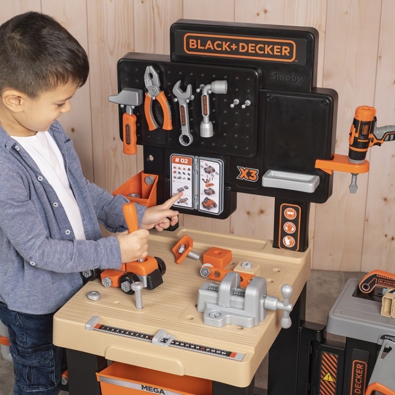 Tool set for a little builder jackhammer.