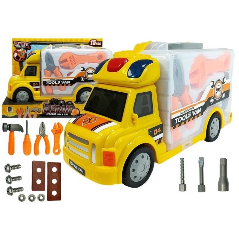 Portable Car with Accessories Workshop Handyman