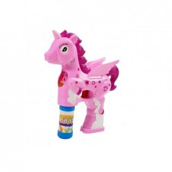 Soap Bubble Gun Pink Unicorn