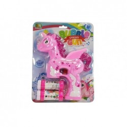 Soap Bubble Gun Pink Unicorn