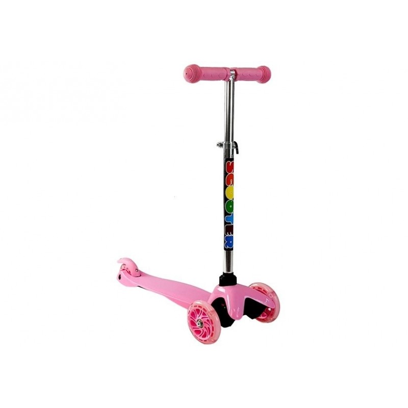 Children's Scooter Three-Wheeled Balance SCOOTER Pink