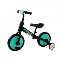 Balance Bike B-12 White and Mint