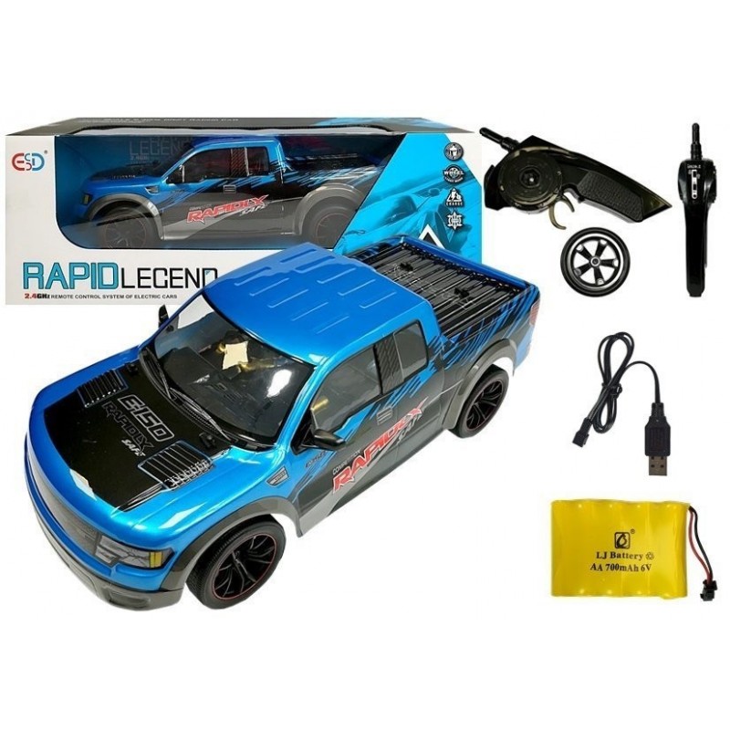 Remote Controlled Car Pick-Up 2.4GHz Blue