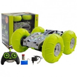 Green Remote-Controlled Bouncing Car