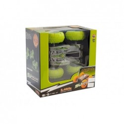 Green Remote-Controlled Bouncing Car