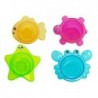 Turtles Bathing Kit Starfish Plastic Waterfall