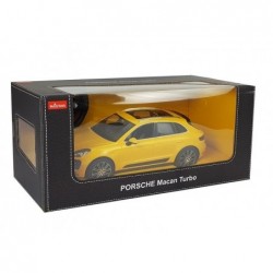 Car R/C Porsche Macan Turbo Rastar 1:14 Yellow