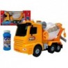 Concrete Mixer Batteries Yellow Lights Sounds Bubble Generator